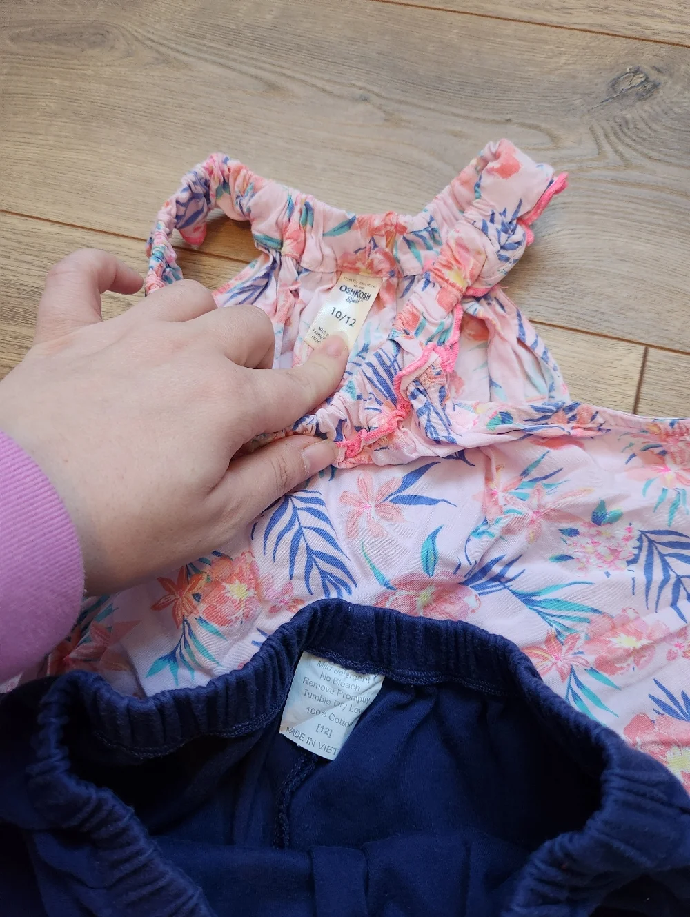 Girls ruffle Shorts Outfit